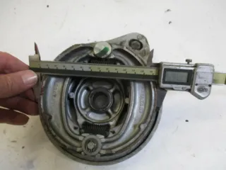 4. Honda XL 250 K4 S SL Bj.77 Bremstrommel Bremsankerplatte hinten brake drum rear - Bild 3