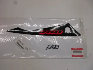 E1689. Suzuki GSX-R 750 Aufkleber Dekor 68135-35F70-LV8 Verkleidung rechts Emblem - Bild 1