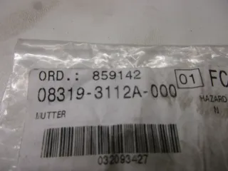 E2063 Suzuki VZ 800 Marauder Mutter 08319-3112A Nut Umlenkung Schraube - Bild 4