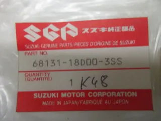 E1669. Suzuki GSX-R 750 Bandit Aufkleber Dekor 68131-18D00-3SS Verkleidung Logo Emblem - Bild 5