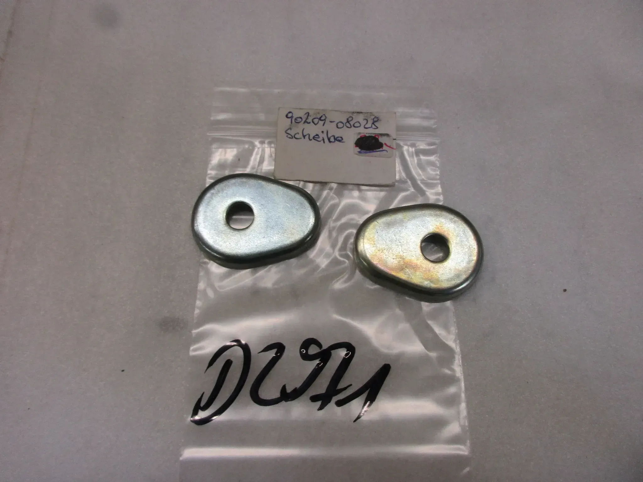 D2971 Yamaha XS 650 Unterlegescheiben Rahmen 90209-08028 Verkleidung washer - Bild 1