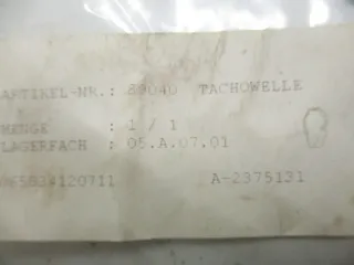 A1985 Aprilia_Honda Tachowelle A-2375131 Instrumentenkabel 890 mm - Bild 2
