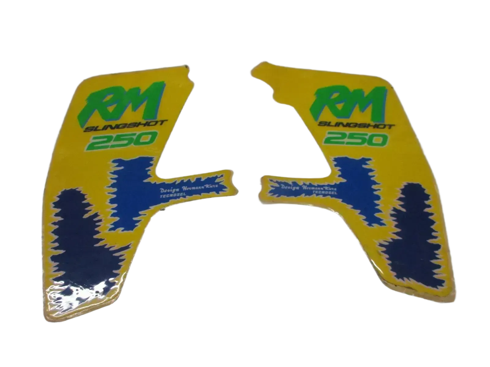Aufkleber K47 Suzuki RM 250 Slingshot Dekor Tank Seite links rechts - Bild 1