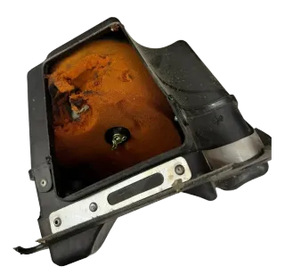 5. Suzuki RM 250 G Bj.86 Luftfilterkasten airbox 13881-00B00 Luftfilter - Bild 6