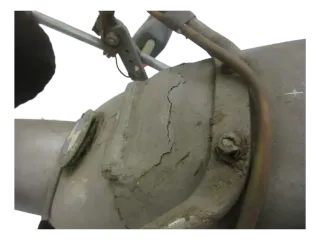 B95 BMW R50 R60 Fender Schutzblech hinten Kotflügel Verkleidung Gepäckträger - Bild 6