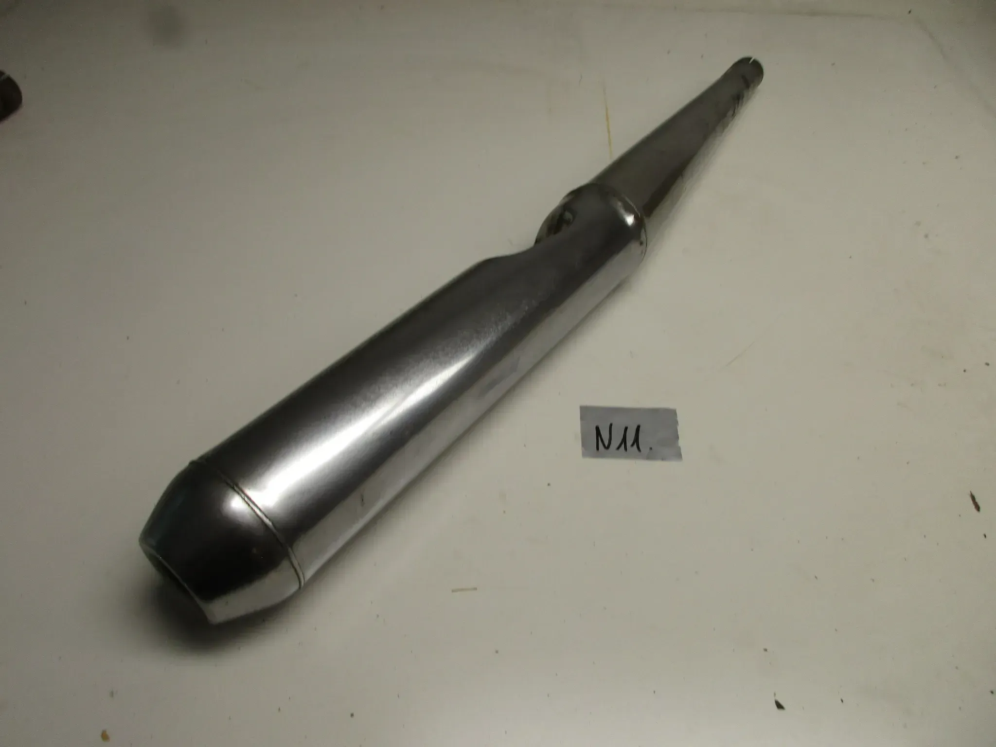 N11 BMW R 80 RT Auspuff Schalldämpfer 18121233031 links Zeuna ZS121 - Bild 1