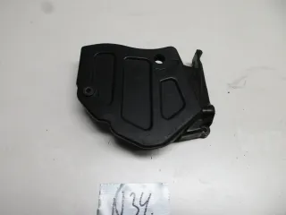 N34 Honda XL 600 V PD06 Transalp Ritzelabdeckung Ritzelschutz Motor - Bild 2