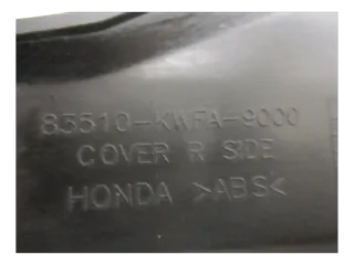 Honda CBF 125M JC40 Seitenverkleidung rechts oben Seitendeckel 83510-KWFA-9000 - Bild 6