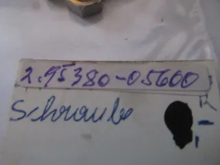 D3151 Yamaha DT 125 TDR 125 Schraube 95380-05600 Mutter Nut Verkleidung - Bild 4
