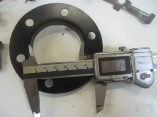 4. SUZUKI GSX 400 E GK 53 C Sicherungsblech Schrauben M8x34 Bremsscheibe Bolzen - Bild 4