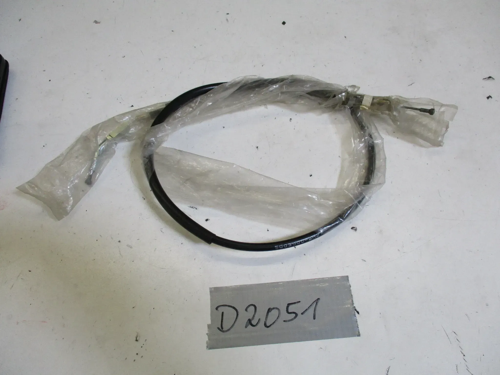 D2051 Yamaha RD 80 MX ET 5G0-26335-00 Kupplungszug Bowdenzug Kupplung clutch cable - Bild 1