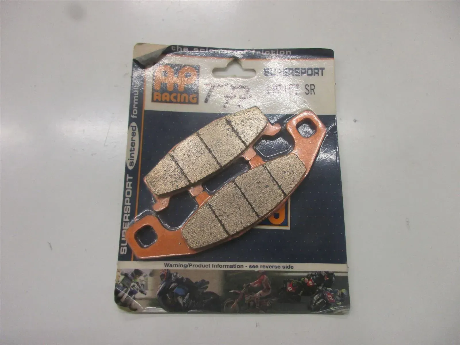 T77. Kawasaki ZZR 400 GPZ 400 Bremsbelag hinten Bremssattel Bremsklotz LMP197 SR - Bild 1