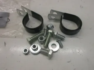 Halter Rohrschelle Kleinteile C15. Harley Davidson Konvolut Verkleidung Rahmen - Bild 3