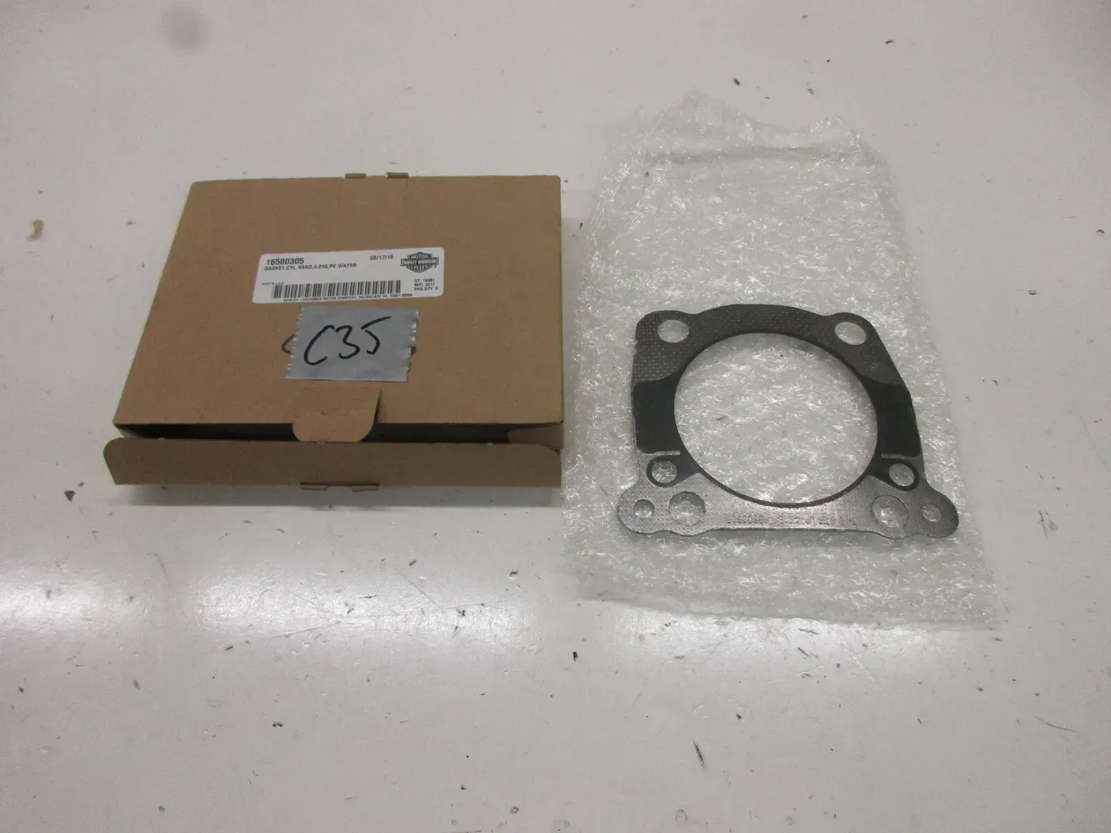 Dichtung Motor Zylinderkopfdichtung 16500305 C35. Harley Davidson FXBRS 1868 - Bild 1