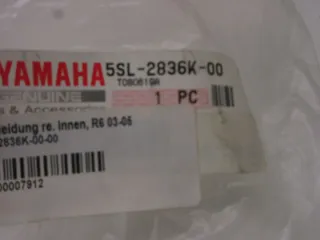 Innenverkleidung Verkleidung Z419 Yamaha YZF-R6 RJ 05 links Blende 5SL-2836K-00 - Bild 5