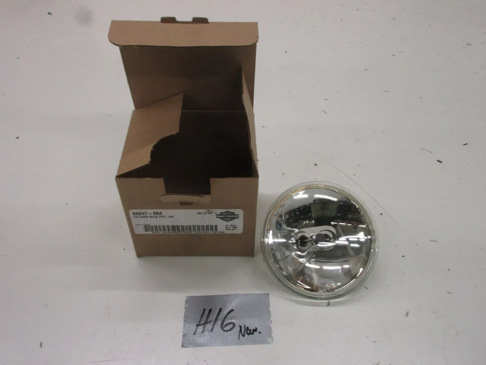 Scheinwerfer Licht L16. Harley Davidson Touring Modelle 4,5 " Halogen 68847-98A - Bild 1