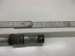 Kawasaki EL 250 B EL 252 Steckachse vorne Achse 15 mm Vorderrad Felge axle - Bild 2