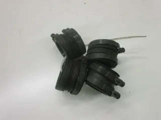 2. Kawasaki GPX 600 R ZX600A Ansaugstutzen Vergaserstutzen Gummistutzen Vergaser - Bild 3