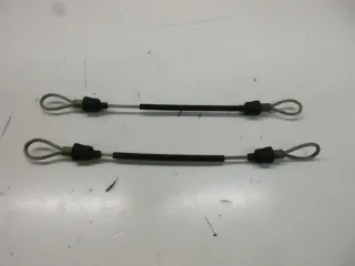 1. Kawasaki ER-6F ABS EX650A Seilzug Gepäckhaken Gepäckzüge Verschluss Sitzbank - Bild 1