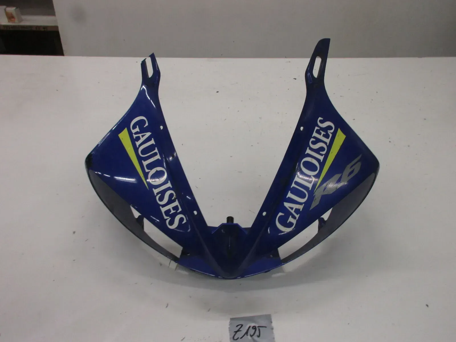 Verkleidung Frontmaske Z195 Yamaha YZF-R6 RJ 05 Kanzel Scheinwerfer Oberteil - Bild 1