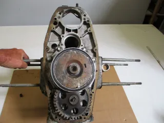 Motor 181755 Gehäuse BM55 URAL Kurbelwelle Zylinder Motorblock Lagerauflösung - Bild 4