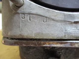 Motor 234396 mit Kupplung Kurbelwelle BM9. BMW R 25/2 Motorblock Lagerauflösung - Bild 6