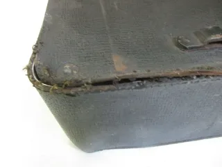 B149 Wehrmacht Ledertasche Seitentasche Gepäcktasche Koffer Zündapp BMW DKW NSU - Bild 8