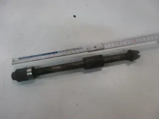 2. HONDA CB 250 N_T STECKACHSE HINTEN ACHSE HINTERRAD AXLE WHEEL FELGE - Bild 1