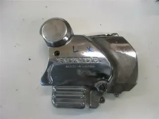 1. HONDA CB 650 RC03 RITZELABDECKUNG CHROM MOTORDECKEL LINKS KETTENSCHUTZ - Bild 1