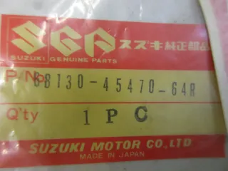 E1656. Suzuki Aufkleber Dekor 68130-45470-64R Verkleidung Emblem Logo - Bild 4