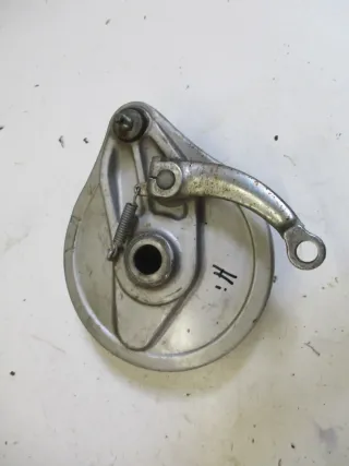 4. Honda XL 250 K4 S SL Bj.77 Bremstrommel Bremsankerplatte hinten brake drum rear - Bild 2