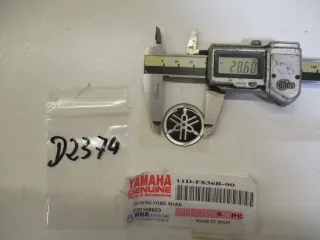 D2374 Yamaha XT 660 X-Max 125_250_400 Emblem ET 11D-F836B-00 Dekor Schriftzug - Bild 1