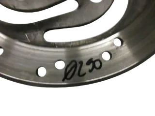 J802 Harley Davidson Dyna Softail Scheibenbremse vorne links 4,80 mm - Bild 3
