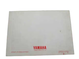 Yamaha XV  750 ET 4PW-28199-D1 Handleiding Bedienungsanleitung - Bild 3