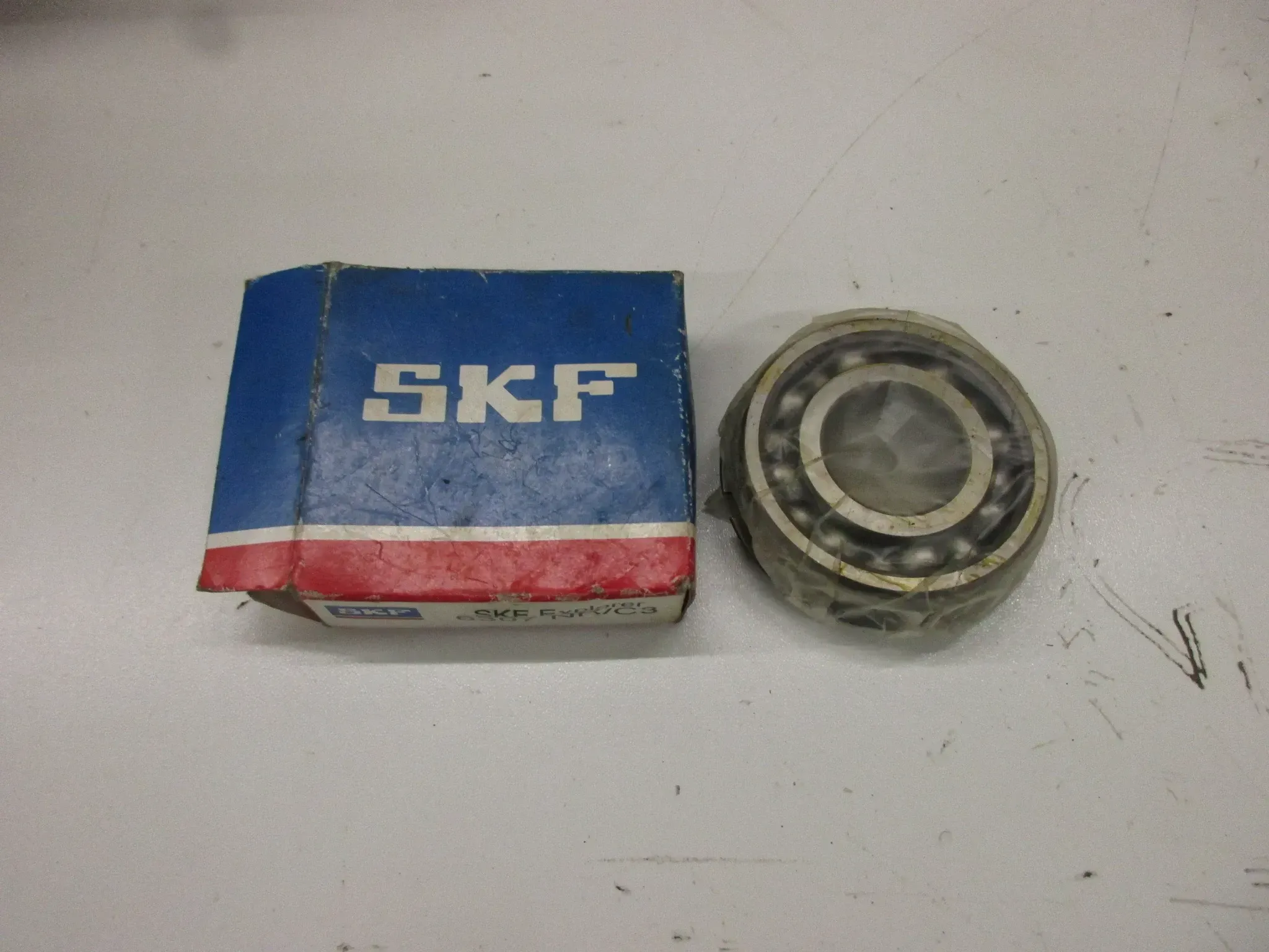 Kugellager X1402 Honda Motor SKF 6307 NR/C3 Rillenkugellager 35x80x21 Lager - Bild 1