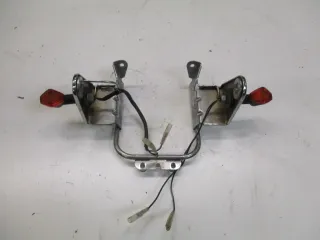 3. Kawasaki ZR-7 S ZR750F Scheinwerferhalter Rahmen Geweih Scheinwerfer Blinker - Bild 1