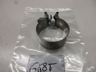 G585 Harley Davidson Auspuffschelle Endtopf Krümmerschelle 63,5 mm Flansch - Bild 2