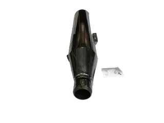 J376 Harley Davidson Softail Fat Boy FLFBS Auspuff Schalldämpfer 64900939 Endtopf muffler - Bild 3