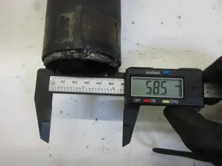 J343 Harley Davidson Touring Road King Auspuff Schalldämpfer 64900954 Endtopf muffler - Bild 5