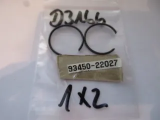 D3166 Yamaha SR 500 XT 500 Sprengring 93450-22027 Bolzen Kurbelwelle Sicherung - Bild 1