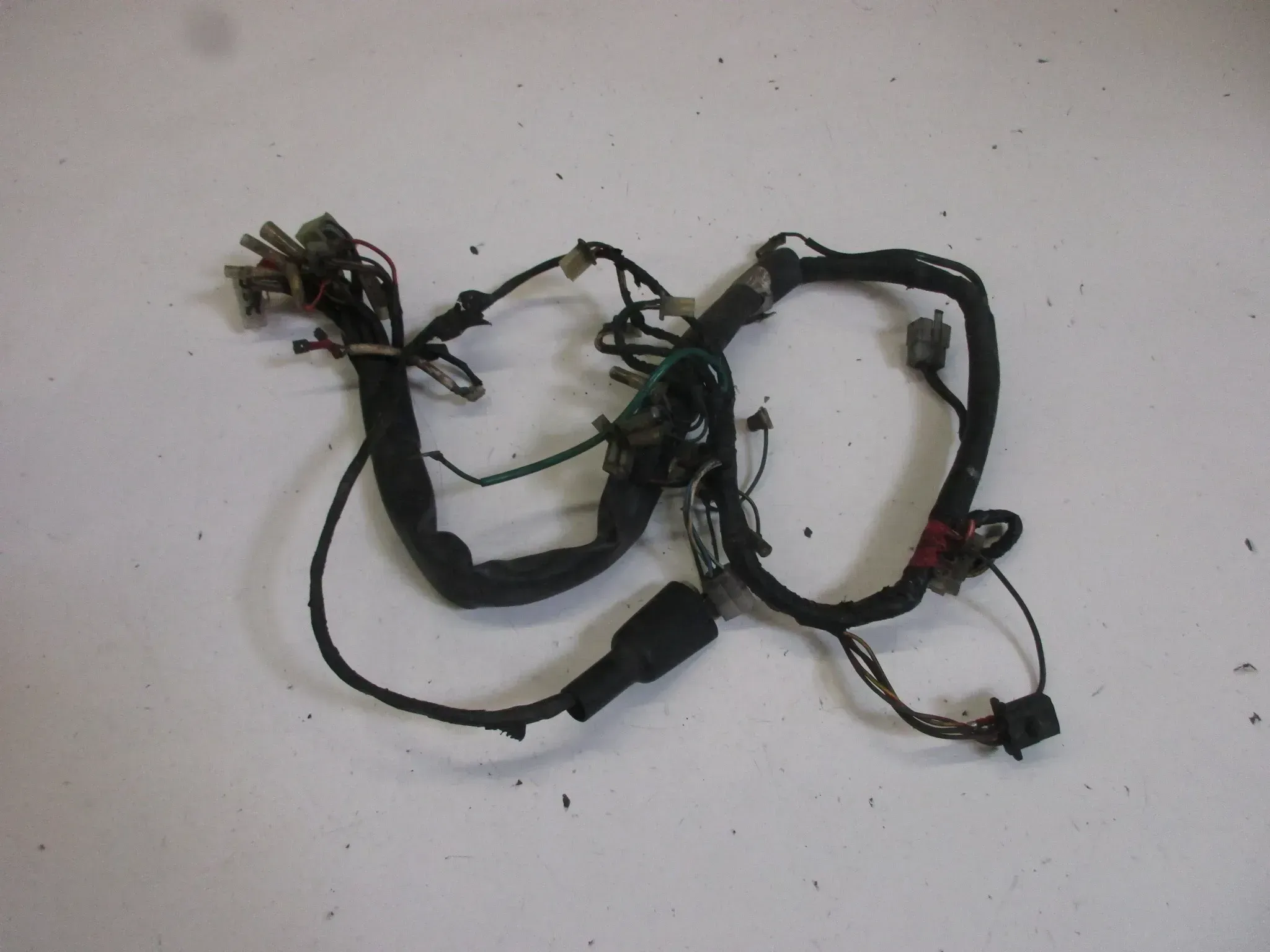 1. Honda FT 500 PC07 Kabelbaum Kabelstrang Kabel Anschlusskabel wiring hairness - Bild 1
