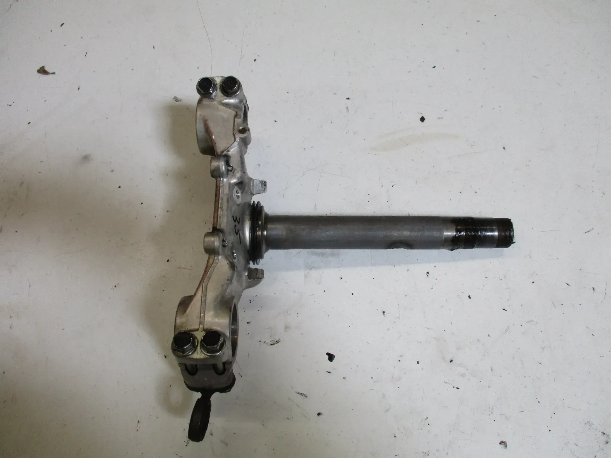 Honda XL 250 S SL Bj.80 Gabelbrücke oben für 35 mm Gabelrohre fork bridge - Bild 1
