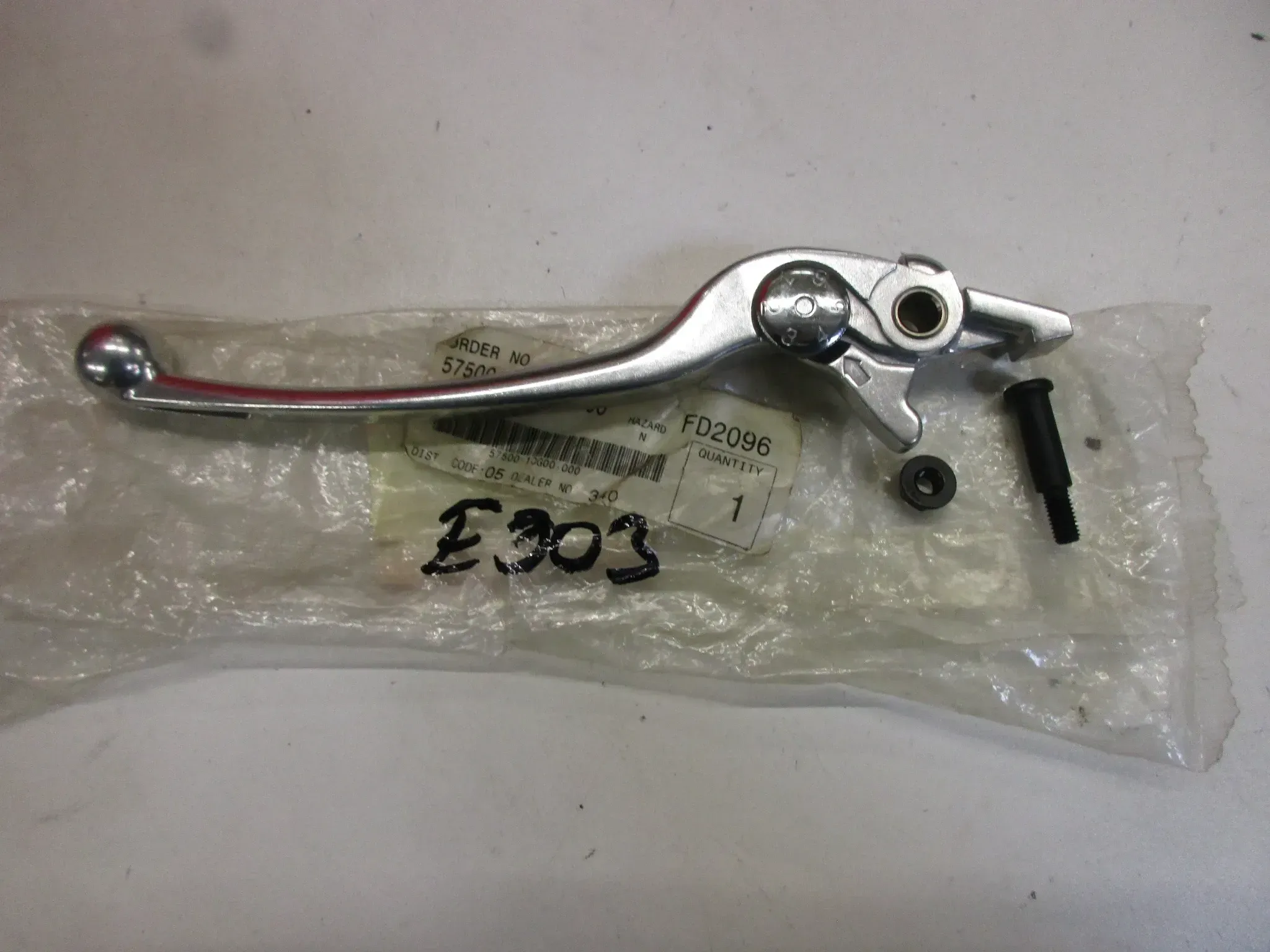 E903. Suzuki AN 650 Burgman Bremshebel Hebel 57500-10G00 Lenker links Bremse - Bild 1