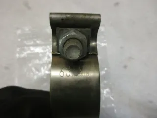 J791 Harley Davidson Auspuffschelle Endtopf Krümmerschelle 63,5 mm Flansch - Bild 4