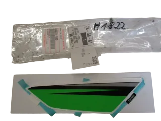 A1822 Emblem Kawasaki ZX-10R Aufkleber 56075-1565 Label rechts hi - Bild 1