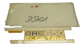 Aufkleber 533-21786-00 D3701. Yamaha OHC 650 Emblem Logo Verkleidung Schriftzug - Bild 1