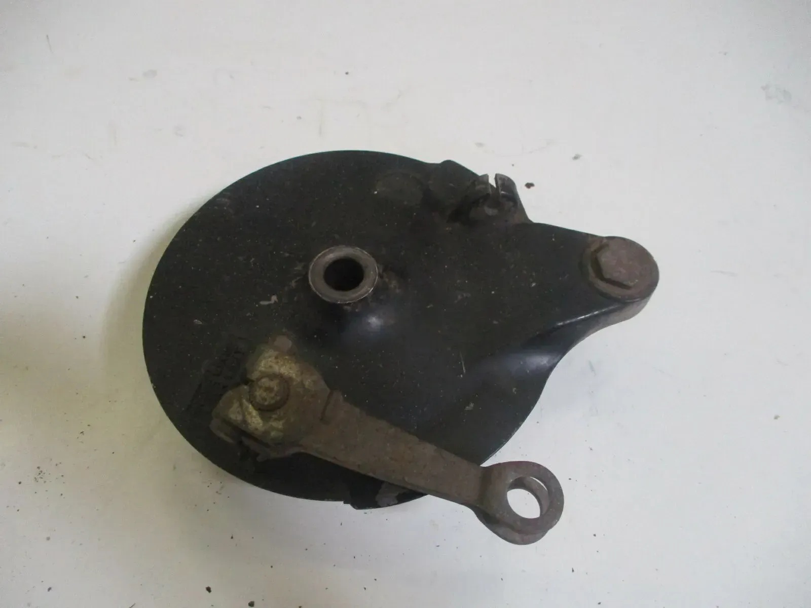 Suzuki TS 250 Bremstrommel Bremsankerplatte hinten brake drum - Bild 1