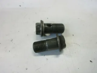 O1. Kawasaki GPZ 600 R ZX600A Schraube Ölschraube Hohlschraube Ölleitung Motor - Bild 2