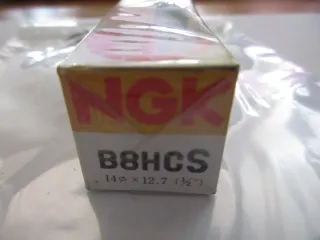 R1876 NGK B8HCS BMW Kawasaki Yamaha Zündkerze Ø 14 mm Motor - Bild 4