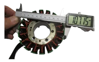3. Honda CBR 600 F PC35 99-02 Lichtmaschine Stator Wicklung - Bild 6